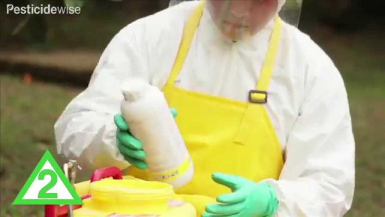 Pesticidewise: cleaning pesticide packs
